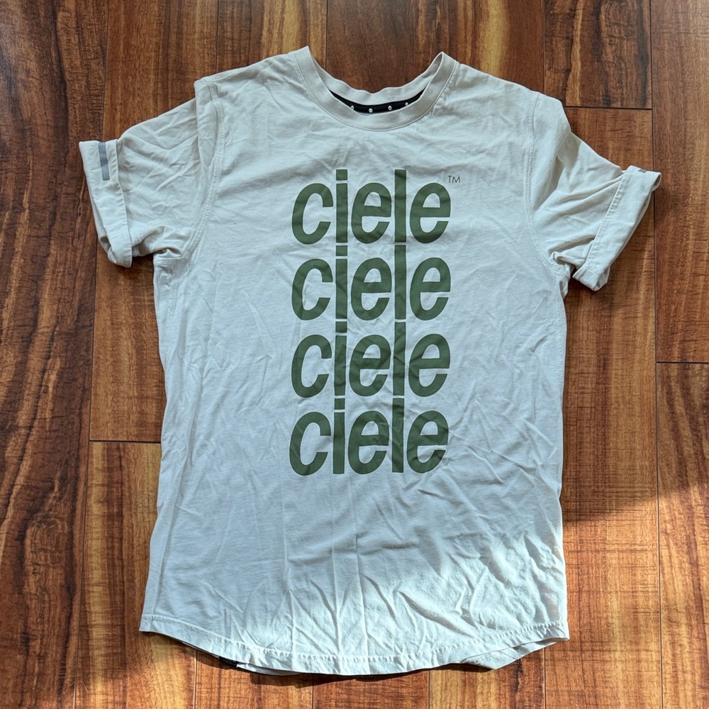 Ciele Olive Green Logo Men's Tee